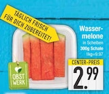 Wassermelone in Scheiben von Obstwerk im aktuellen EDEKA Prospekt für 2,99 €