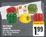 Paprika Mix im EDEKA Prospekt Paprika Mix von Gut & Günstig im aktuellen EDEKA Prospekt für 1,99 €
