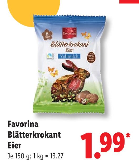 Blätterkrokant Eier