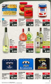 Eier im Kaufland Prospekt "Aktuelle Angebote" mit 58 Seiten (Würzburg)