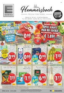 EDEKA Prospekt der Woche "Aktuelle Angebote" Seite 1, 20.10.2025 bis 25.10.2025 für Köln Aktueller EDEKA Prospekt "Aktuelle Angebote" Seite 1 von 24 Seiten für Köln