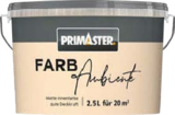 Farbambiente Angebote von PRIMASTER bei Globus-Baumarkt Braunschweig für 22,00 €