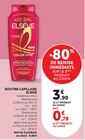 Routine capillaire - ELSEVE dans le catalogue U Express