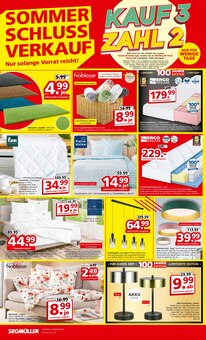 Bettwäsche im Segmüller Prospekt "Kauf 3 zahl 2" mit 8 Seiten (Ingolstadt)