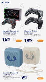 Promos Console De Jeux dans le catalogue "les plus beaux CADEAUX au prix le plus bas" de Action à la page 127