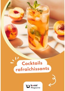 Prospectus Recettes en cours, "Cocktails rafraîchissants", page 1 sur 1