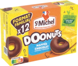 Doonuts nappés chocolat - ST MICHEL® en promo chez Aldi Doonuts nappés chocolat - ST MICHEL® dans le catalogue Aldi
