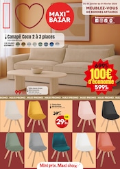 Catalogue Bazar & Déstockage Maxi Bazar en cours à Englos et alentours, "Meublez-vous de bonnes affaires", 11 pages, 05/01/2026 - 01/02/2026