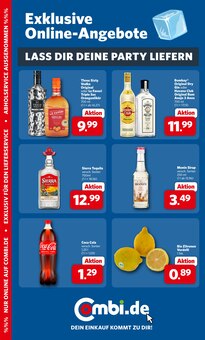 Coca Cola im aktuellen combi Prospekt (Langenhagen) Coca Cola im combi Prospekt "Markt - Angebote" mit 33 Seiten (Langenhagen)
