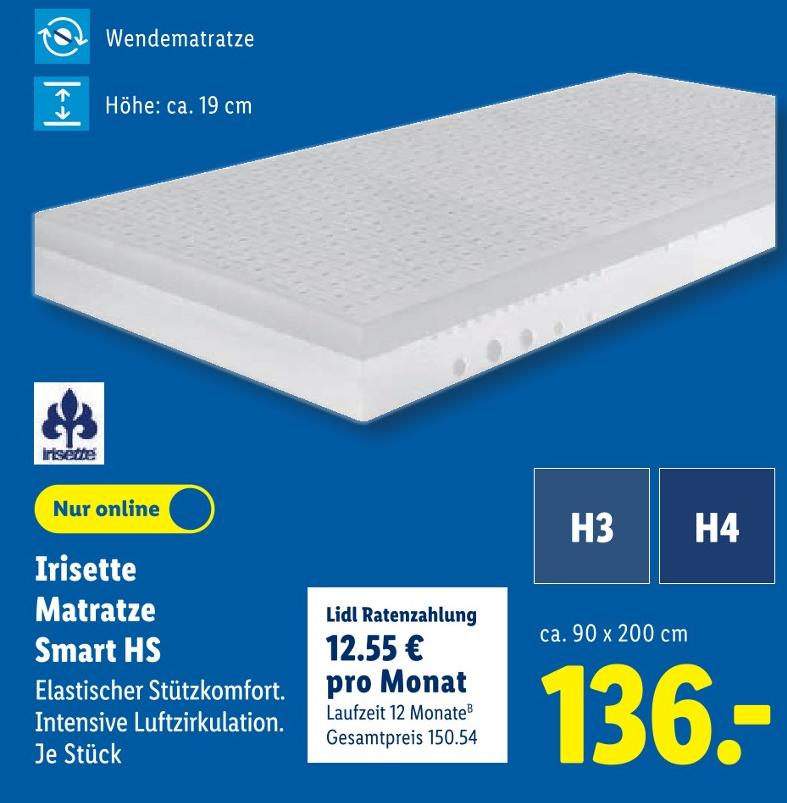 Matratze Smart HS