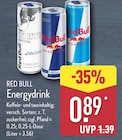 Energydrink Angebote von Red Bull bei ALDI Nord Freiberg für 0,89 €