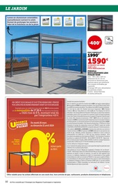 Parasol Angebote im Prospekt "Le plein air à prix bas" von Hyper U auf Seite 10