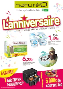 Prospectus NaturéO en cours, "L'anniversaire", page 1 sur 30