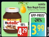 Nuss-Nugat-Creme von Nutella im aktuellen E xpress Prospekt für 3,99 €