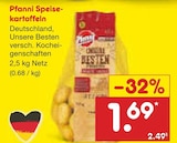 Speisekartoffeln im Angebot bei Netto Marken-Discount in Flensburg Speisekartoffeln Angebote von Pfanni bei Netto Marken-Discount Flensburg für 1,69 €