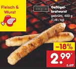 Geflügelbratwurst Angebote bei Netto Marken-Discount Peine für 2,99 €