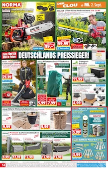 Gartenmöbel im Norma Prospekt "Mehr fürs Geld" mit 28 Seiten (Fürth)
