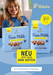 Tchibo Supermarkt Prospekt der aktuellen Woche mit 4 Seiten, gültig von 07.09.2026 bis 13.09.2026, in Winterlingen und Umgebung Aktueller Tchibo Supermarkt Prospekt in Winterlingen und Umgebung, "Voller Geschmack - ohne Koffein" mit 4 Seiten, 07.09.2026 - 13.09.2026