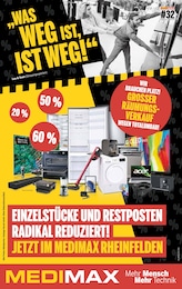 MEDIMAX Prospekt für Rheinfelden: "WAS WEG IST, IST WEG!", 8 Seiten, 02.08.2024 - 09.08.2024