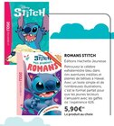 ROMANS STITCH - Éditions Hachette Jeunesse - Hyper U à Saint-Nazaire ROMANS STITCH - Éditions Hachette Jeunesse en promo chez Hyper U Saint-Nazaire à 5,90 €