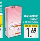 Toilettenpapier im EDEKA Prospekt Binden von my Camelia im aktuellen EDEKA Prospekt für 1,69 €