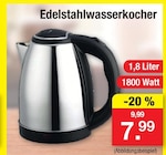 Edelstahlwasserkocher Angebote bei Zimmermann Wolfsburg für 7,99 €