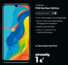 inovacom Lindlar - Smartphone P30 lite New Edition Smartphone P30 lite New Edition Angebot bei inovacom Lindlar im Prospekt "Endlich Wlan in allen Ecken"
