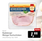 Radeberger Metzger Kochschinken von Korch im aktuellen Konsum Prospekt für 1,99 €