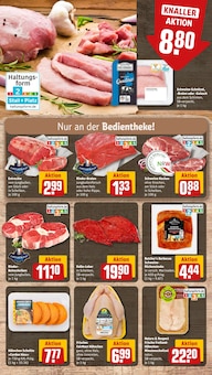 Rindfleisch im aktuellen REWE Prospekt (Gelsenkirchen) Rindfleisch im REWE Prospekt "Dein Markt" mit 30 Seiten (Gelsenkirchen)