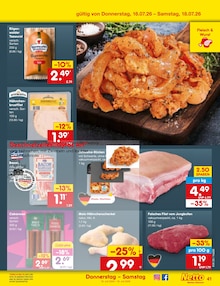 Rindfleisch im Netto Marken-Discount Prospekt "Aktuelle Angebote" mit 73 Seiten (Wuppertal)