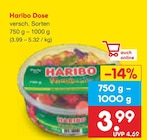 Dose Angebote von Haribo bei Netto Marken-Discount Freiberg für 3,99 €