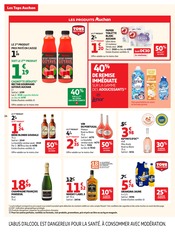 Promos Champagne dans le catalogue "LES HALLES d'été" de Auchan Supermarché Champagne en promo dans le catalogue Auchan Supermarché à la page 14