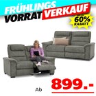 Aruba 3-Sitzer oder 2-Sitzer Sofa bei Seats and Sofas im Holzwickede Prospekt für 899,00 €