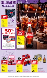Promos Coca-Cola dans le catalogue "HAHA HALLOWEEN" de Carrefour Market Coca-Cola en promo dans le catalogue Carrefour Market à la page 23