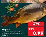 Karpfen im aktuellen Kaufland Prospekt