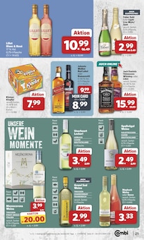 Jack Daniels im combi Prospekt "Markt - Angebote" mit 38 Seiten (Rheda-Wiedenbrück)