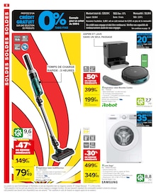 Promo Lave-Linge dans le catalogue Carrefour du moment à la page 10