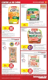 Promos Saucisse dans le catalogue "Intermarché" de Intermarché Super Saucisse en promo dans le catalogue Intermarché Super à la page 19