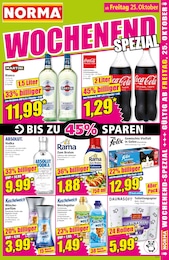 Felix Katzenfutter Angebot im aktuellen Norma Prospekt auf Seite 15