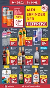 Sinalco Angebot im aktuellen ALDI Nord Prospekt auf Seite 8