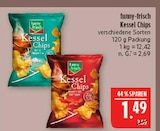 Kessel Chips Sour Cream & Onion Angebote von funny-frisch bei Marktkauf Coburg für 1,49 €