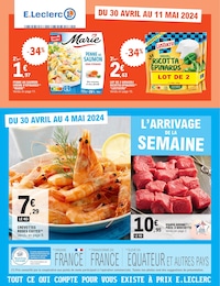 Catalogue Supermarchés E.Leclerc en cours à Saulxures-lès-Bulgnéville et alentours, L'arrivage de la semaine, 35 pages, 30/04/2024 - 11/05/2024