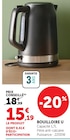 Bouilloire - U en promo chez Super U Dunkerque à 15,19 €