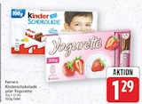 Kinderschokolade von Ferrero für 1,29 € bei E center im Angebot Kinderschokolade von Ferrero im aktuellen E center Prospekt