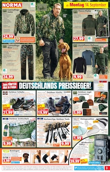 Bekleidung im aktuellen Norma Prospekt (Chemnitz) Bekleidung im Norma Prospekt "Mehr fĂĽrs Geld" mit 30 Seiten (Chemnitz)
