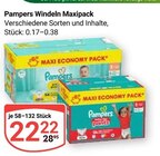 Windeln Maxipack im Angebot bei GLOBUS in Krefeld Windeln Maxipack Angebote von Pampers bei GLOBUS Krefeld für 22,22 €