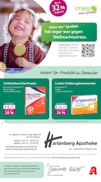 mea - meine apotheke Prospekt für Mainz: "Unsere Dezember-Angebote", 4 Seiten, 01.12.2025 - 31.12.2025