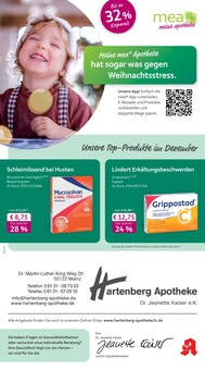 Aktueller mea - meine apotheke Prospekt "Unsere Dezember-Angebote" Seite 1 von 4 Seiten für Mainz