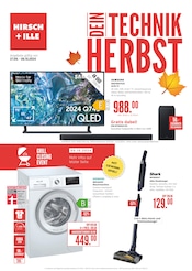 Aktueller Hirsch und Ille Prospekt mit Fernseher, "DEIN TECHNIK HERBST", Seite 1