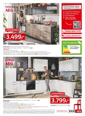 Aktueller XXXLutz Möbelhäuser Prospekt mit Küchenzeile, "AEG Geräte zum kleinen Preis!", Seite 3